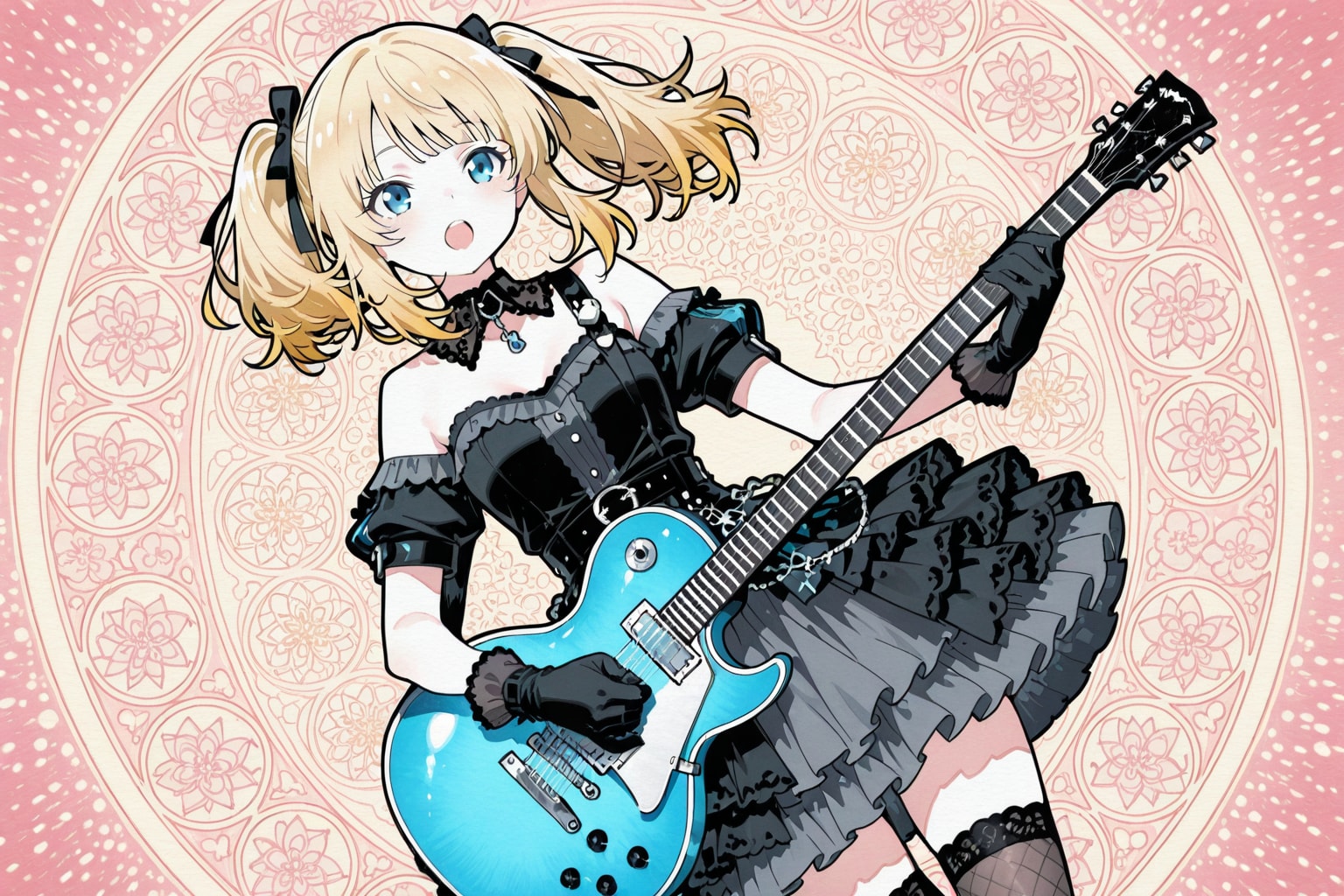 ギター少女 | の人気AIイラスト・グラビア