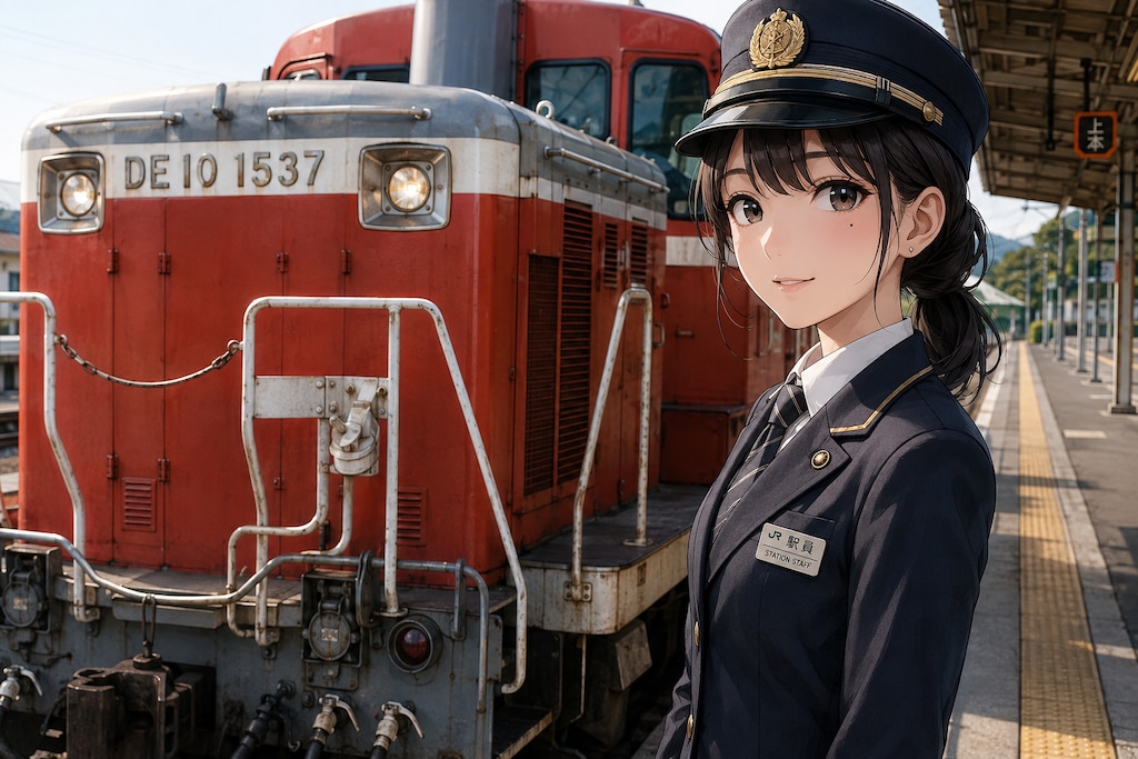 駅員のお姉さん