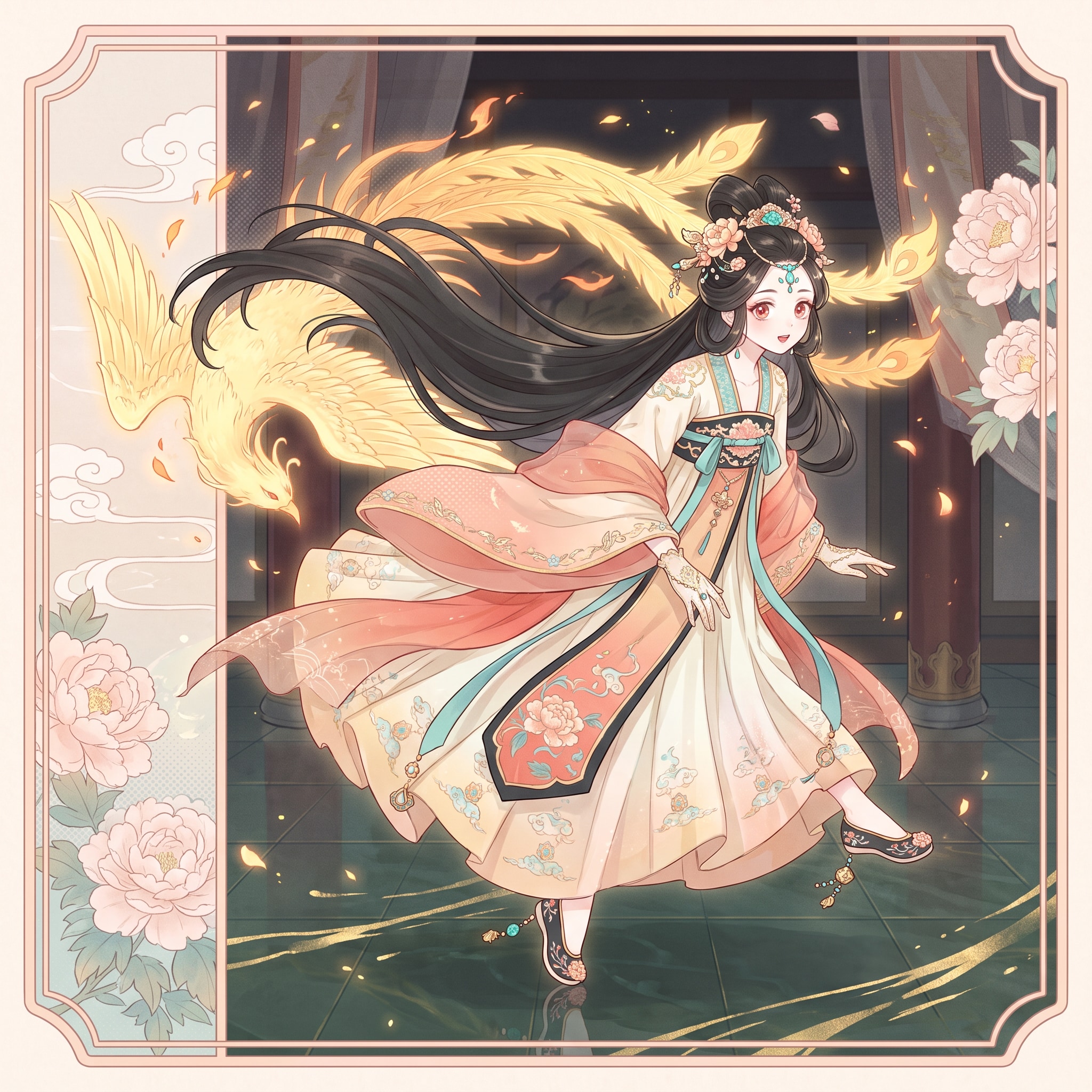 鳳凰花冠の少女 | の人気AIイラスト・グラビア