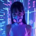 サイバーパンク　マスクガール 2枚目
