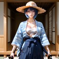 蒼井海（AoiUmi）刀剣　帯刀 6枚目