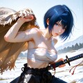 蒼井海（AoiUmi）刀剣　帯刀 5枚目