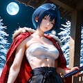 蒼井海（AoiUmi）刀剣　帯刀 2枚目
