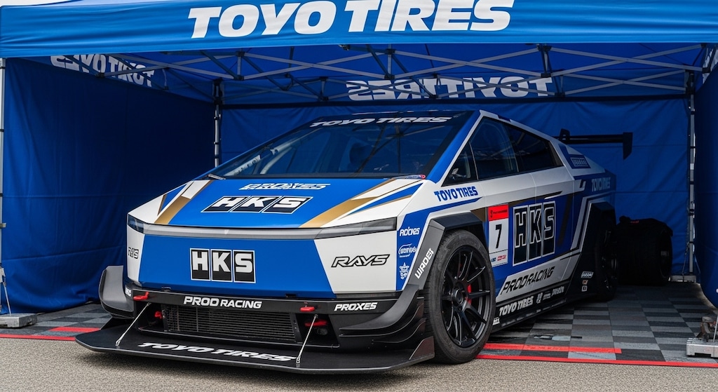 トーヨータイヤテスラサイバートラック