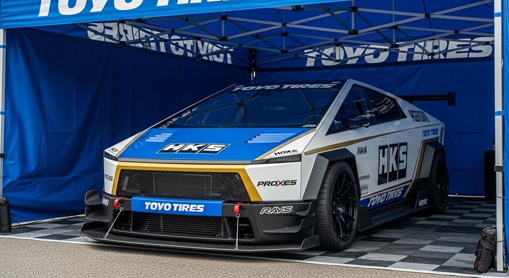 トーヨータイヤテスラサイバートラック