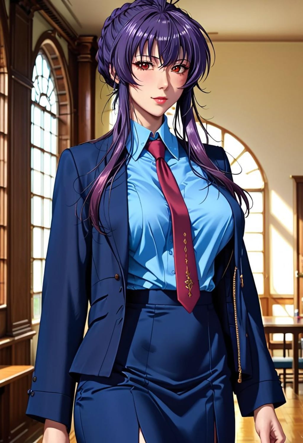 生活指導の厳しめ女教師