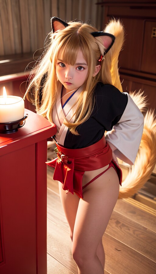 【12枚】猫巫女