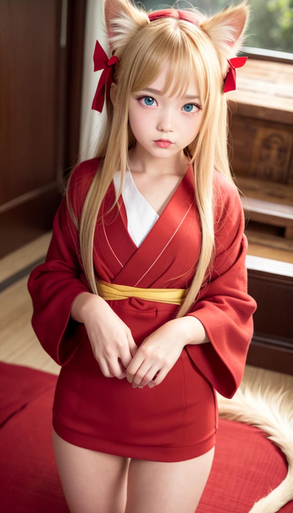 【12枚】猫巫女