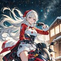 サンタ少女(白髪ちゃん)② 12枚目