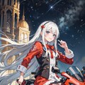 サンタ少女(白髪ちゃん)② 2枚目