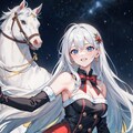 サンタ少女(白髪ちゃん)② 5枚目