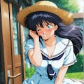 【鮎川まどか】 図書館で勉強会のはずが 【Madoka Ayukawa】 5枚目