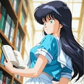 【鮎川まどか】 図書館で勉強会のはずが 【Madoka Ayukawa】 8枚目