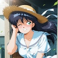 【鮎川まどか】 図書館で勉強会のはずが 【Madoka Ayukawa】 4枚目