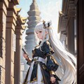 神殿騎士少女(白髪ちゃん) 6枚目