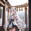 神殿騎士少女(白髪ちゃん) 10枚目