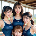 スク水女子高生56 4枚目