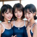 スク水女子高生56 2枚目