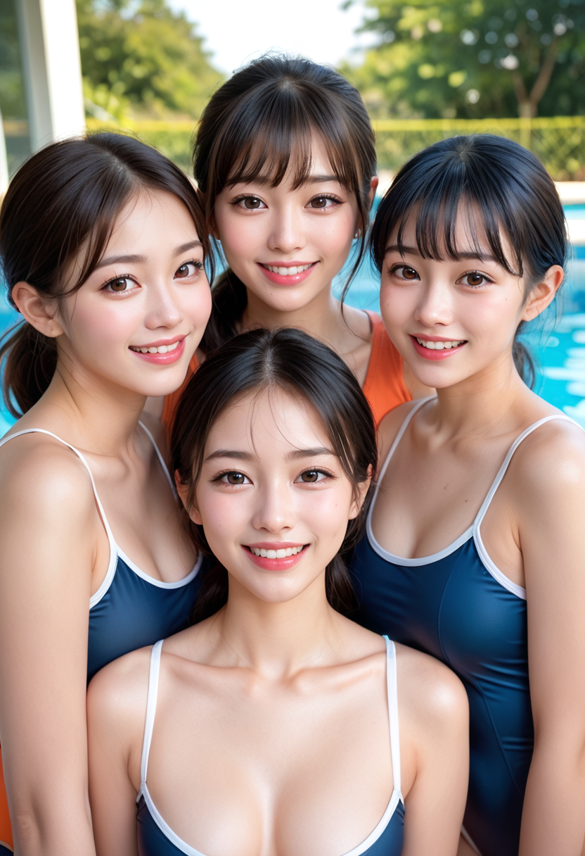 スク水女子高生56
