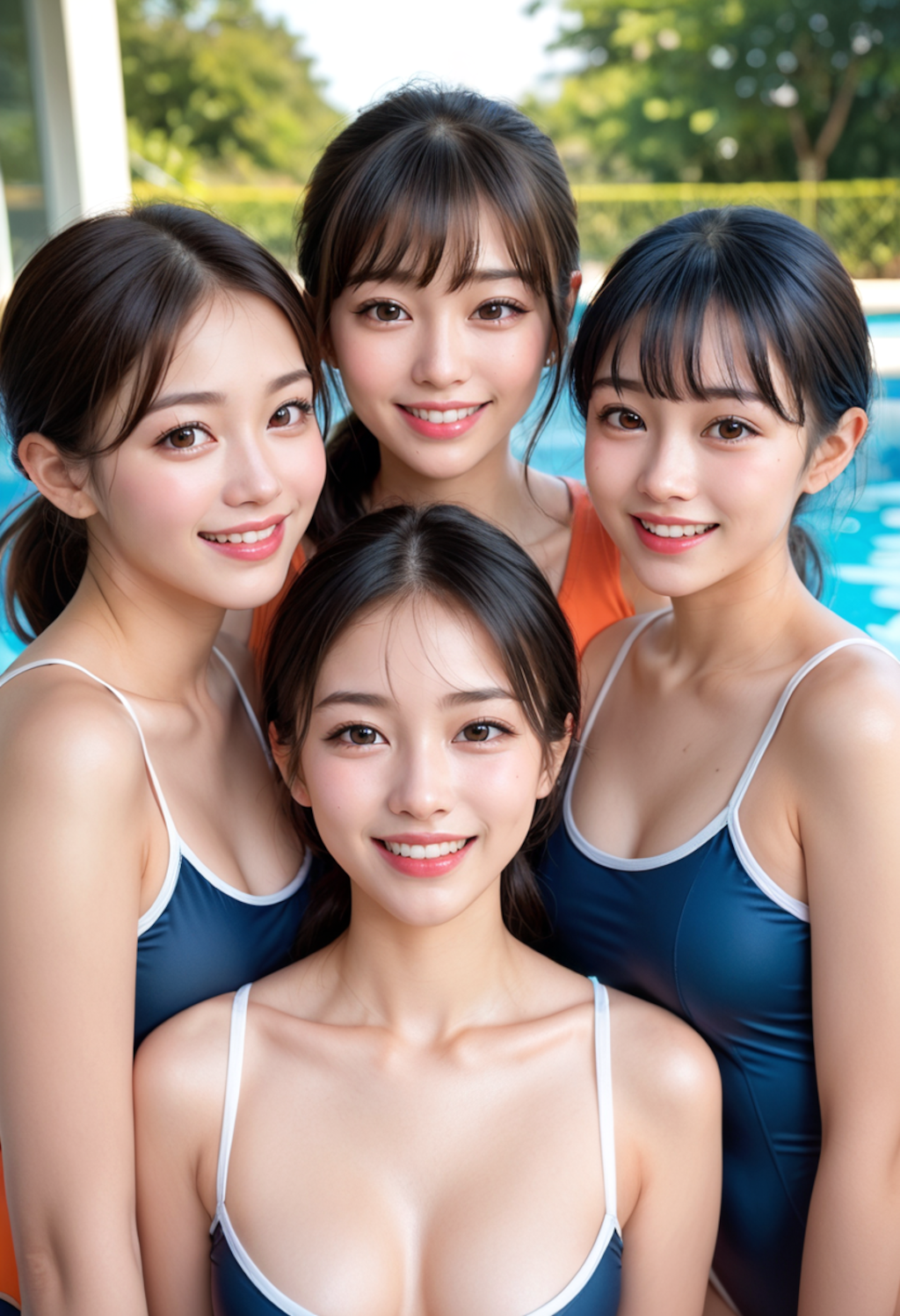 スク水女子高生56