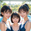 スク水女子高生56 3枚目