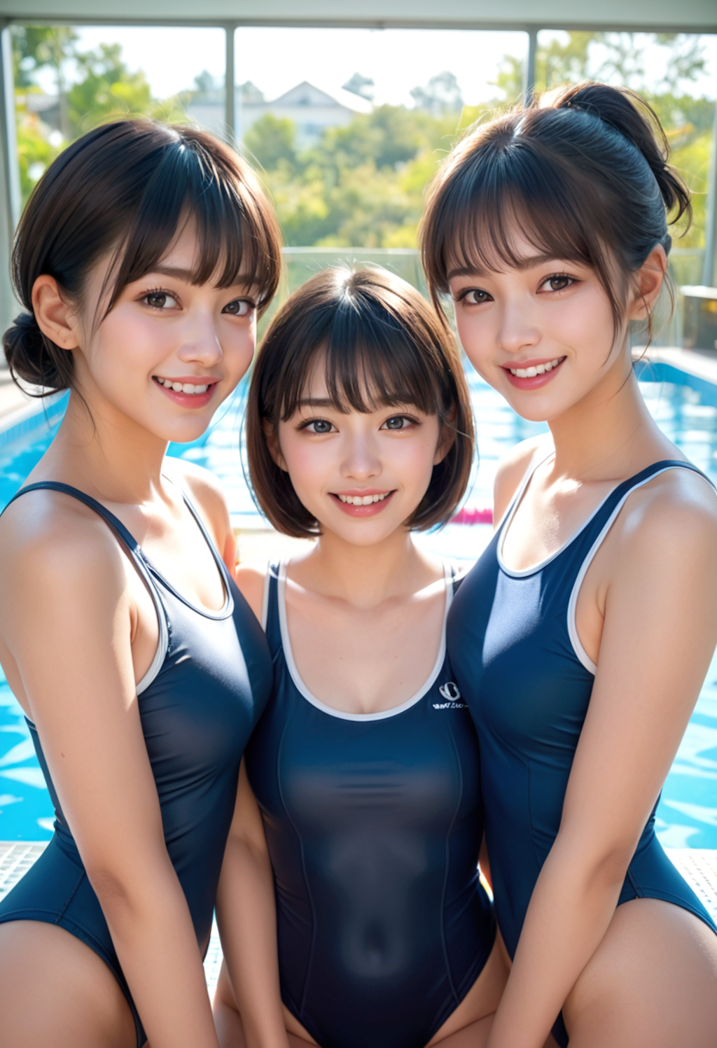 スク水女子高生56