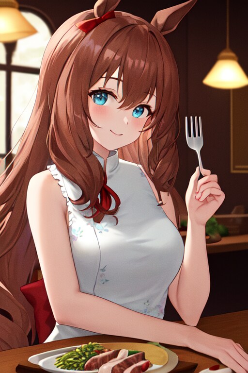 マルゼンスキーとランチデート