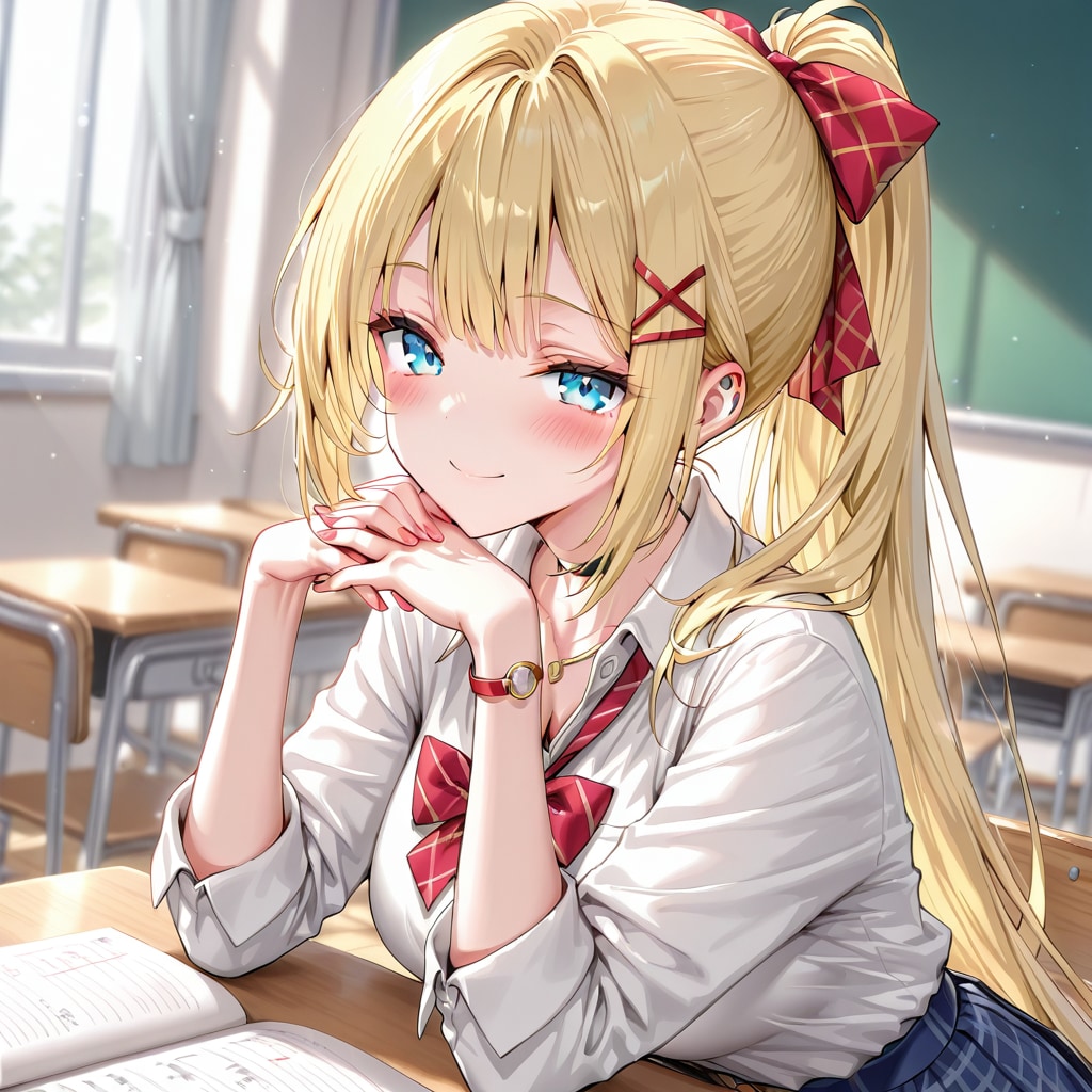勉強飽きたね？ | の人気AIイラスト・グラビア