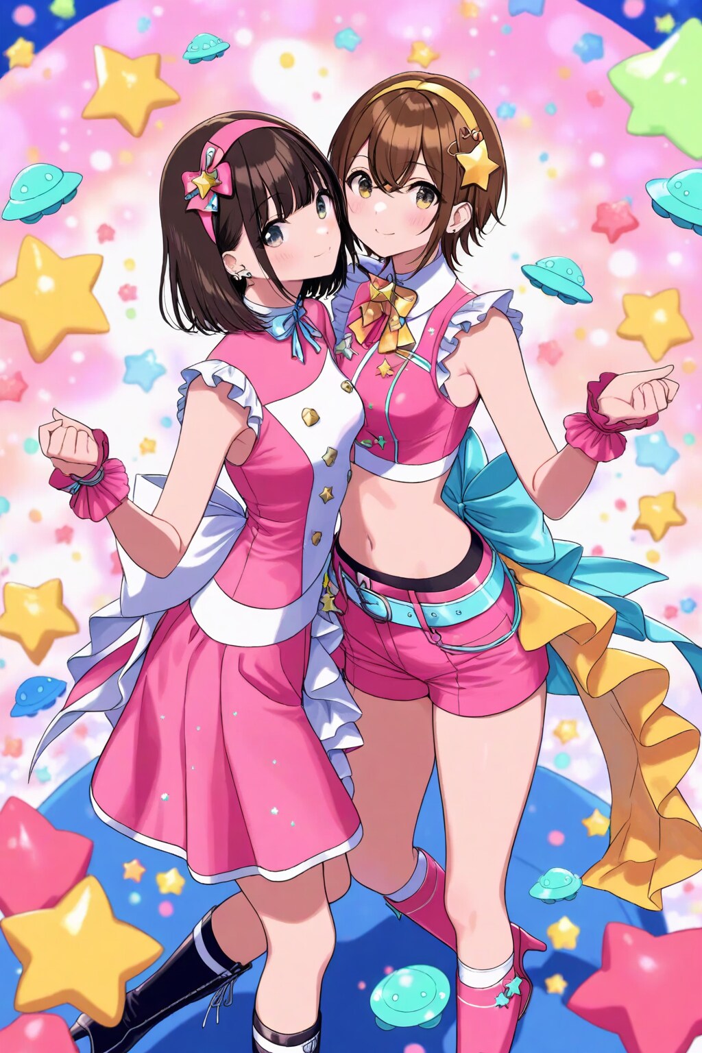 🛸Nopa siuatl tlen rosado tlatsotsontok OVNI.🛸