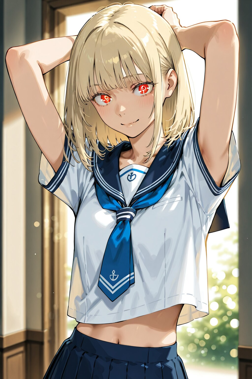 金髪の女の子