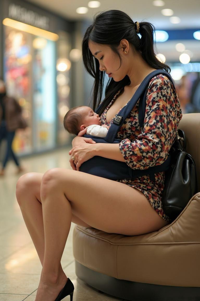 そろそろミルクかな？子連れママ達