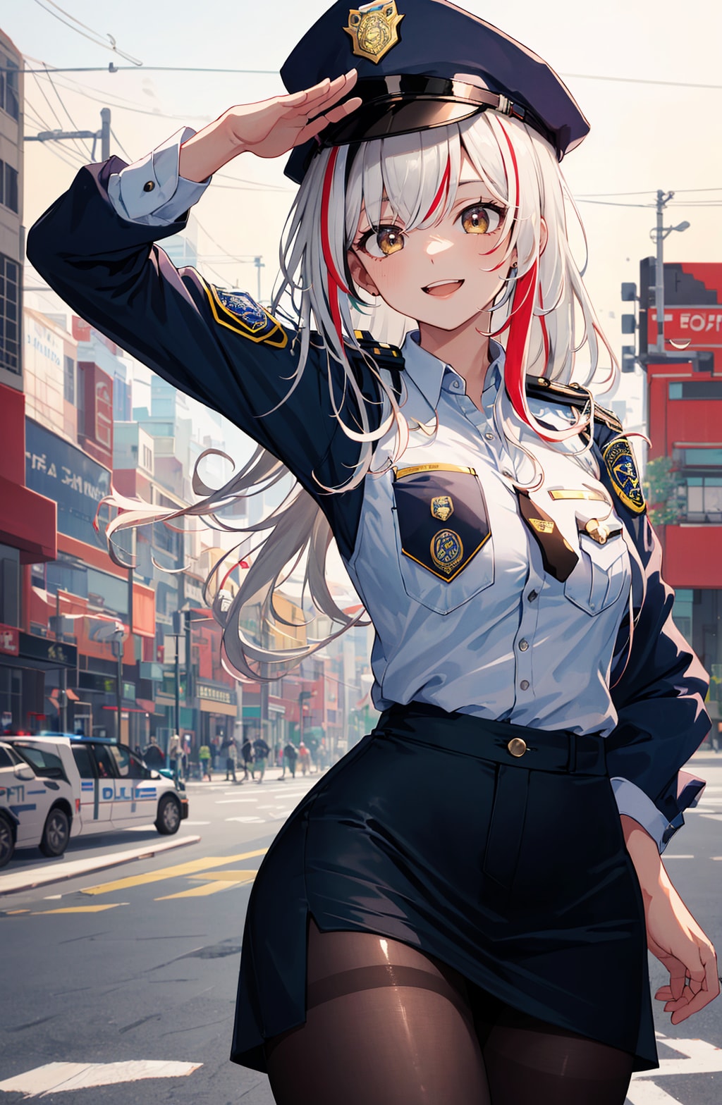 まじめ？な婦警さん