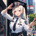まじめ？な婦警さん 4枚目