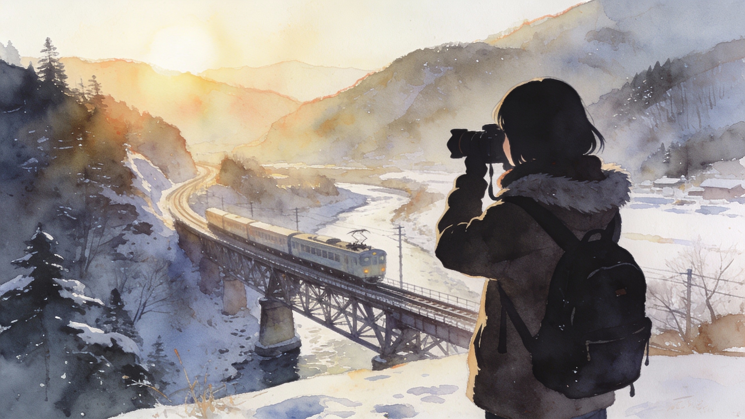 逆光を狙う | の人気AIイラスト・グラビア