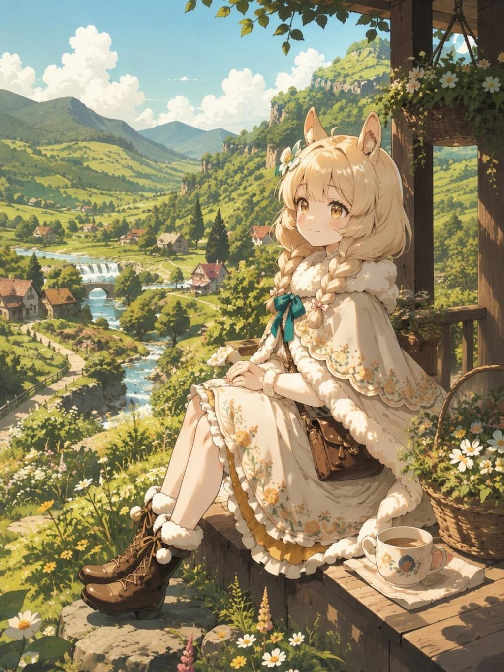 アルパカちゃんの里帰り