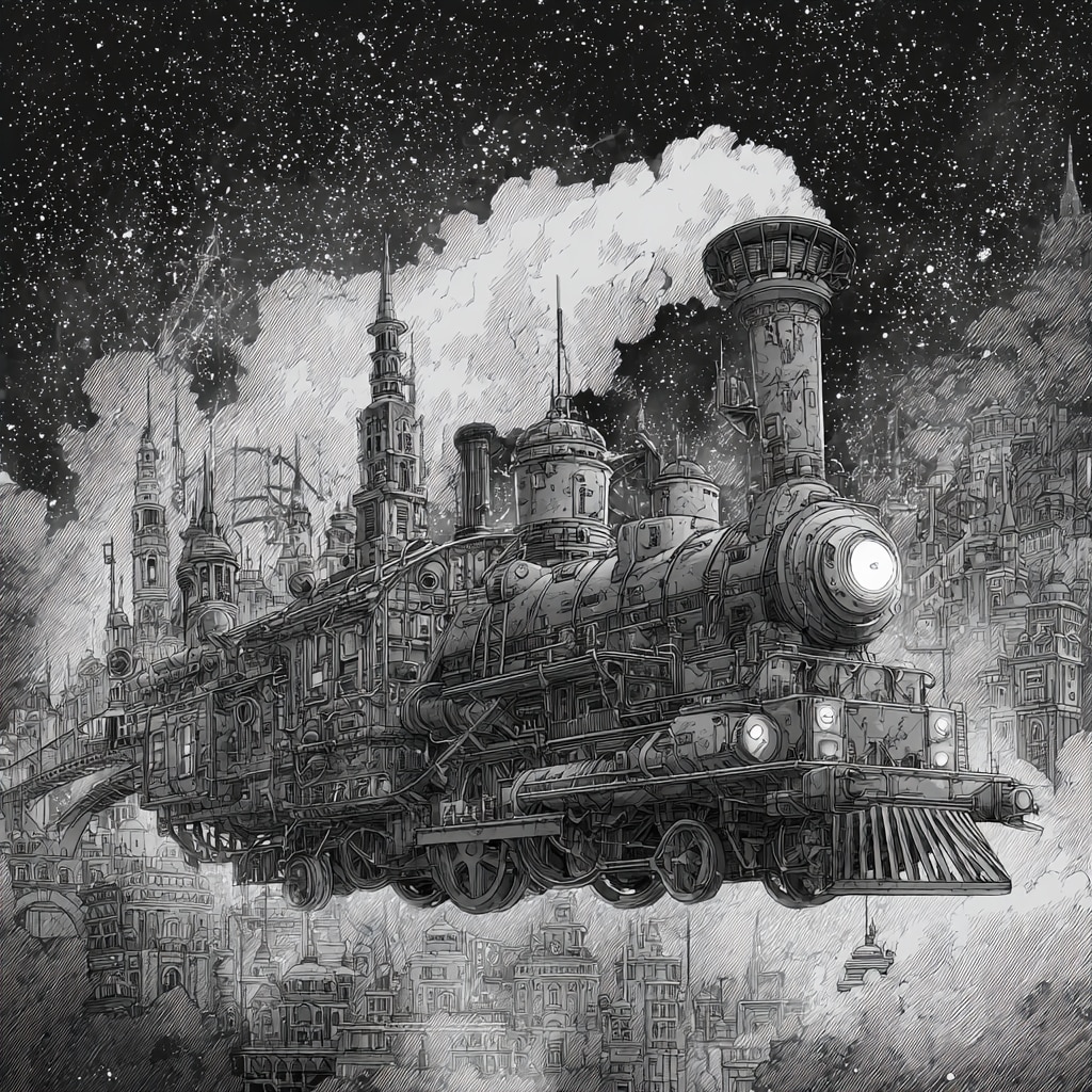 スチームパンク鉄道
