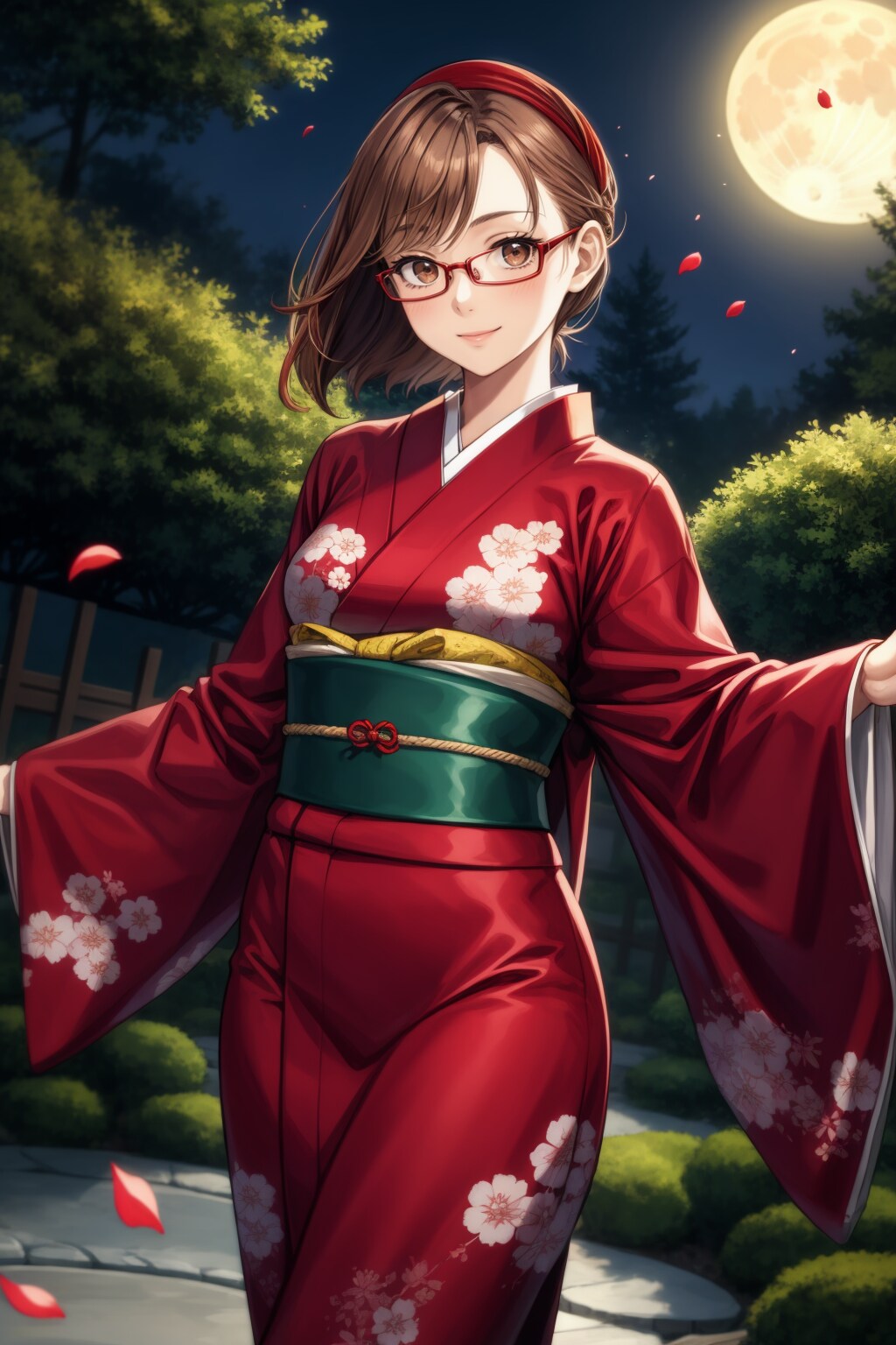 満月の夜に