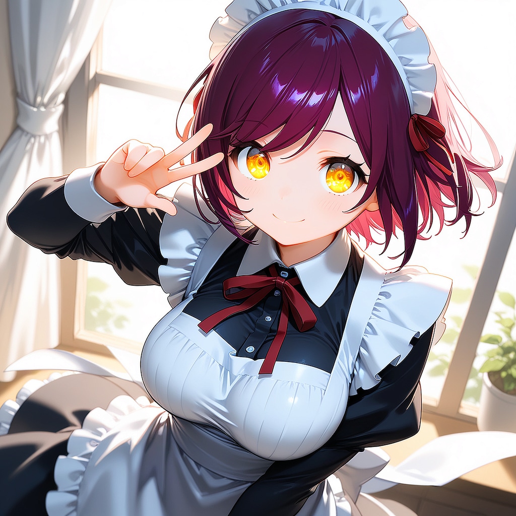 こんにちは（挨拶メイドの芽衣ちゃん）