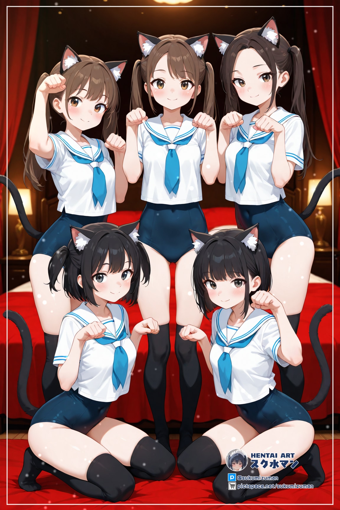 猫耳セラスクニーハイガールズ