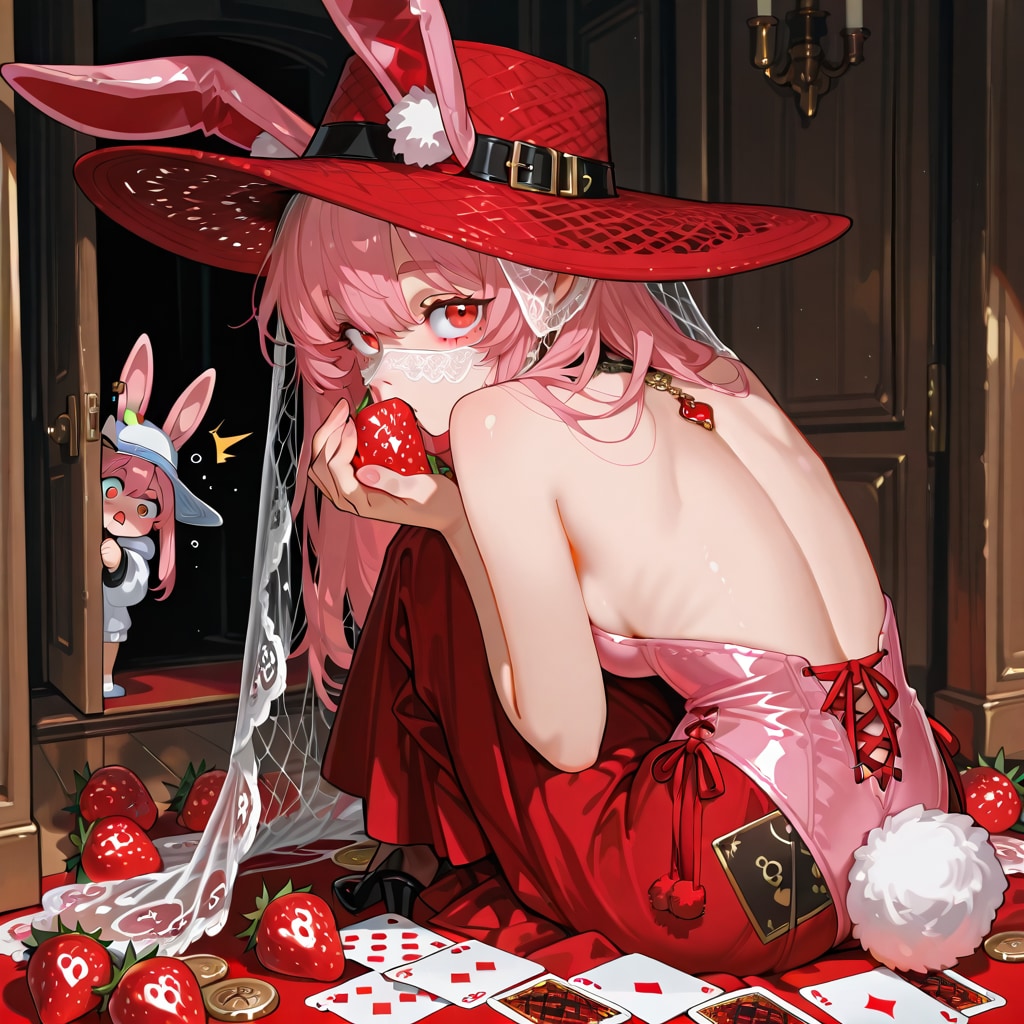 つまみ食い...ばれた...？ | の人気AIイラスト・グラビア