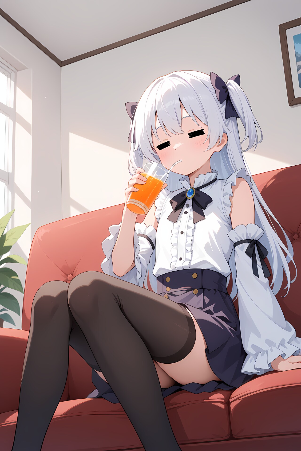 オレンジジュース | の人気AIイラスト・グラビア