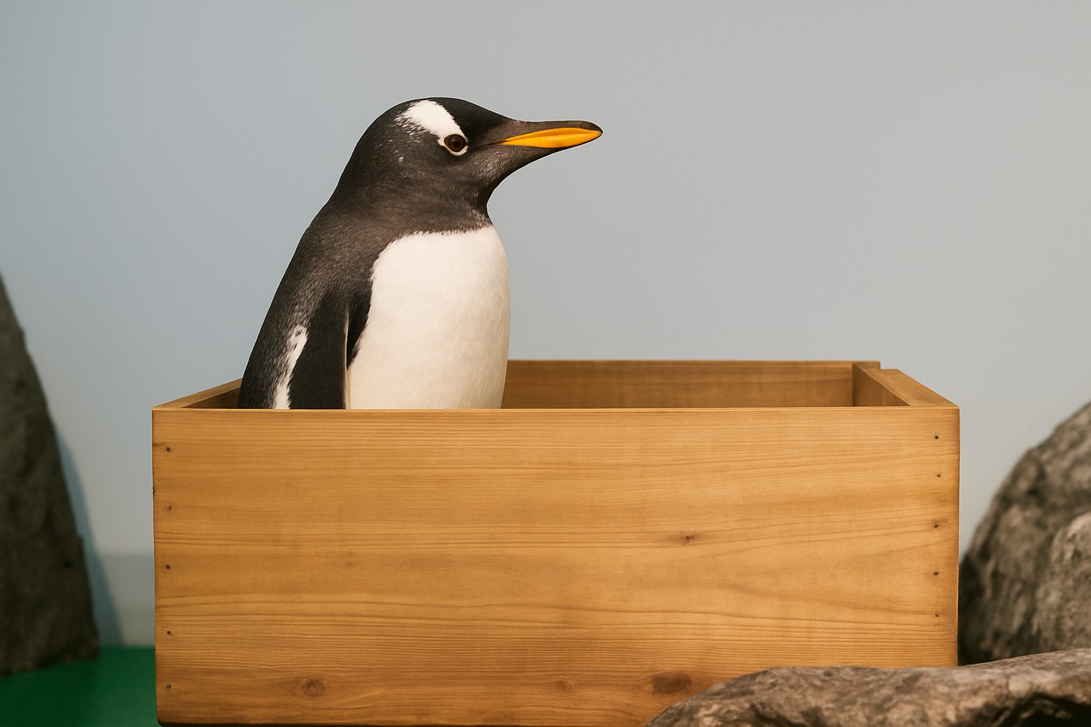 箱入りペンギン