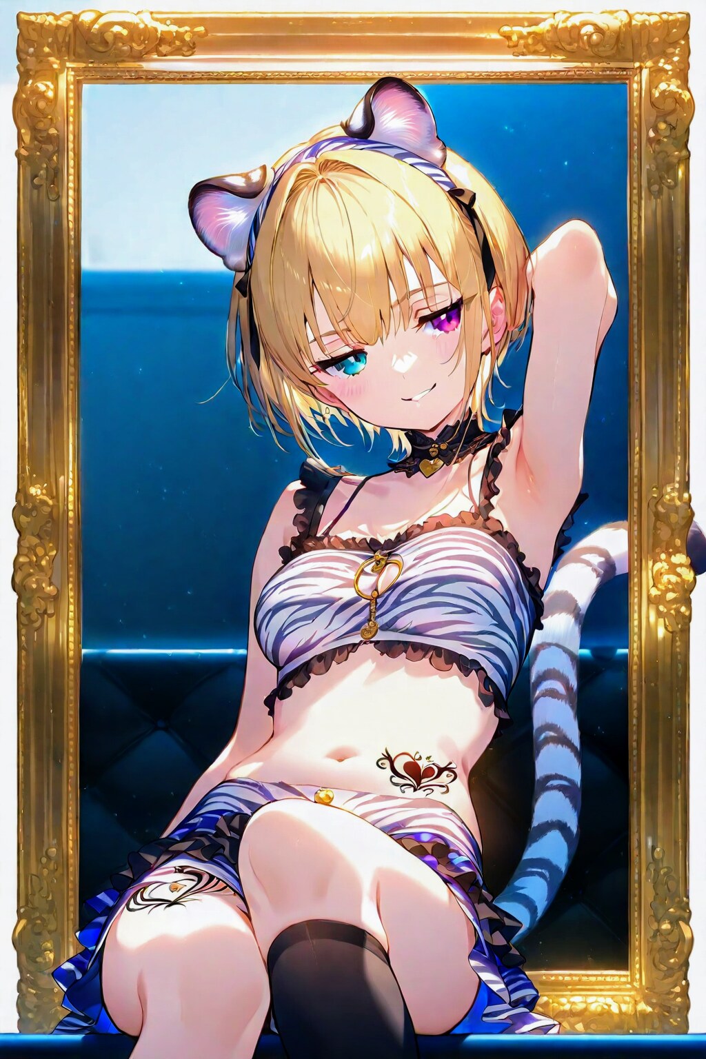 😻ネコミミちゃん🐯ホワイトタイガーだお02
