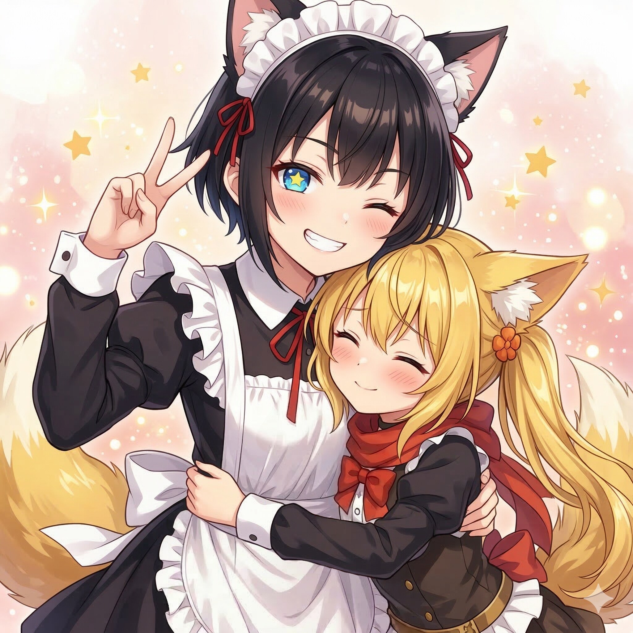 Armaさんの紗奈ちゃんに懐く
