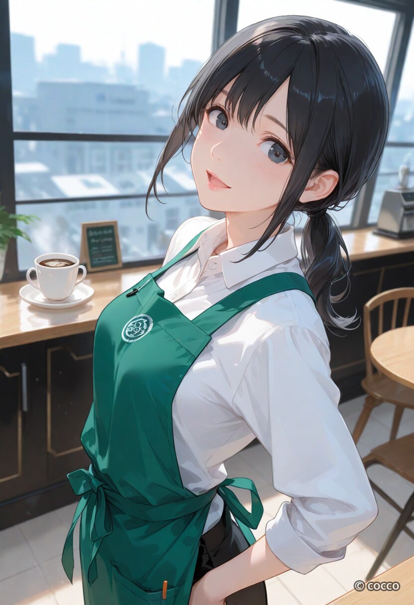コーヒーショップ | の人気AIイラスト・グラビア