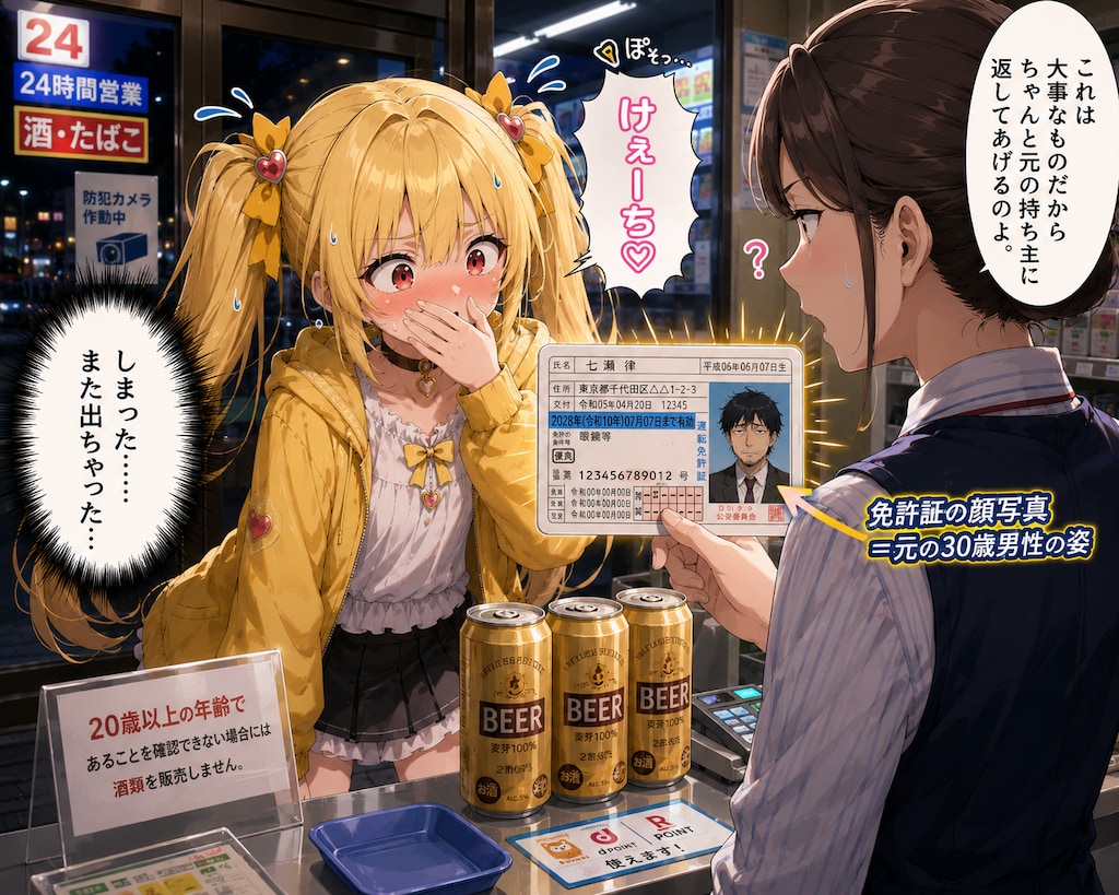 30歳ですけど、お酒は売ってもらえませんでした。