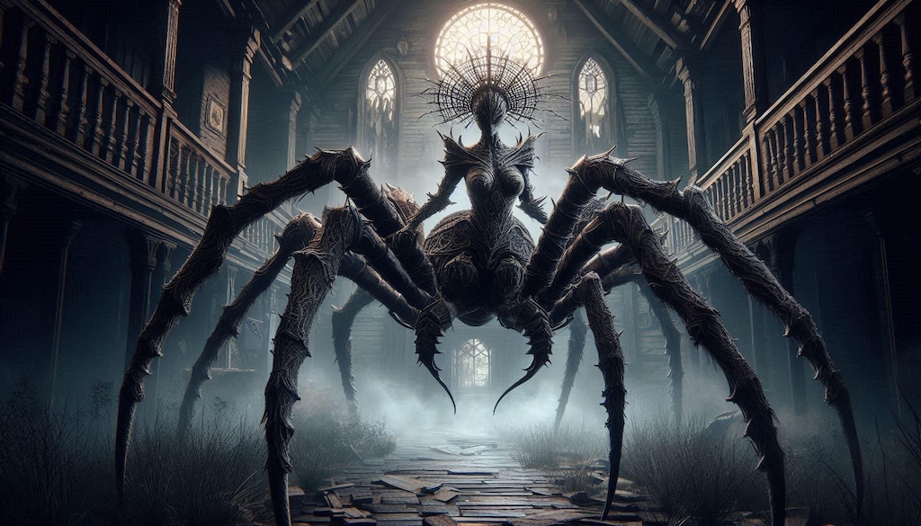 リアル調モン娘♪アラクネ種のお姉さん達♪