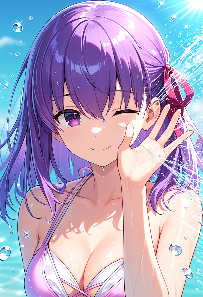 真夏のきらめき