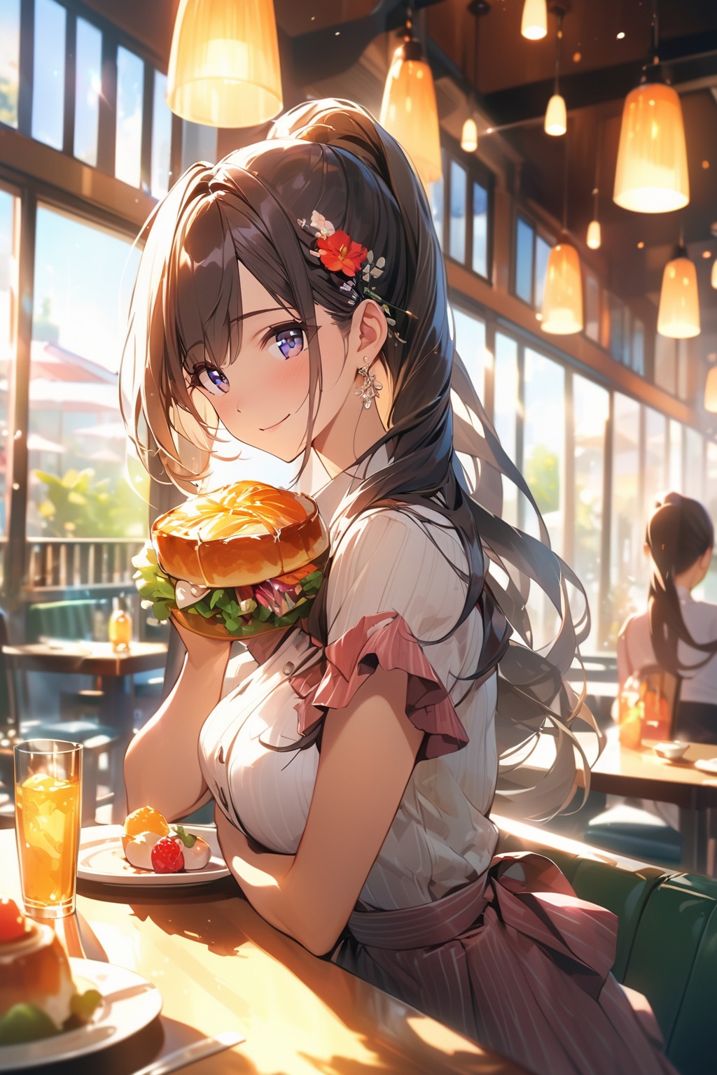 ウェイトレスのランチ