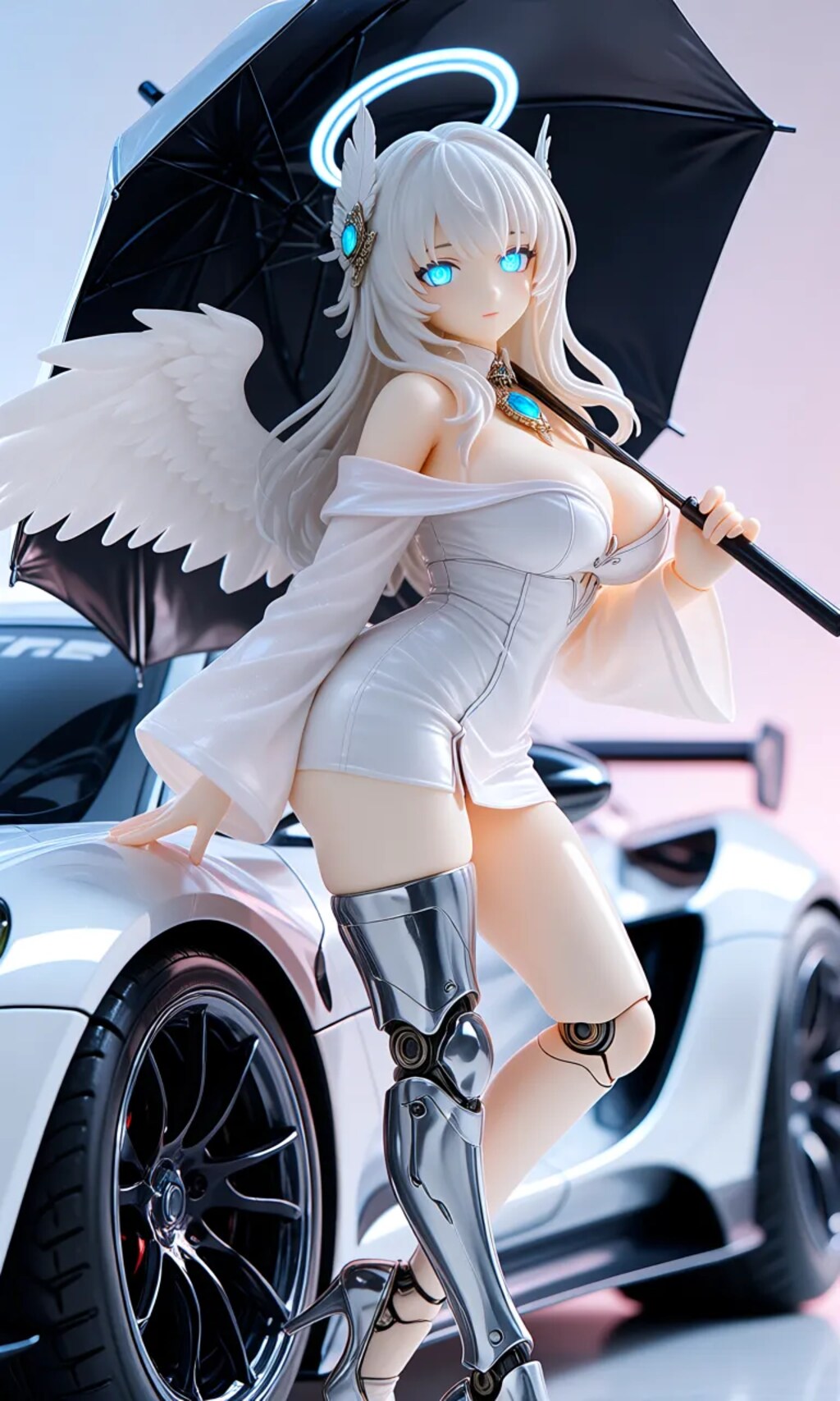 異世界制服少女達　メカ娘　 天使の戦士レースクィーン
